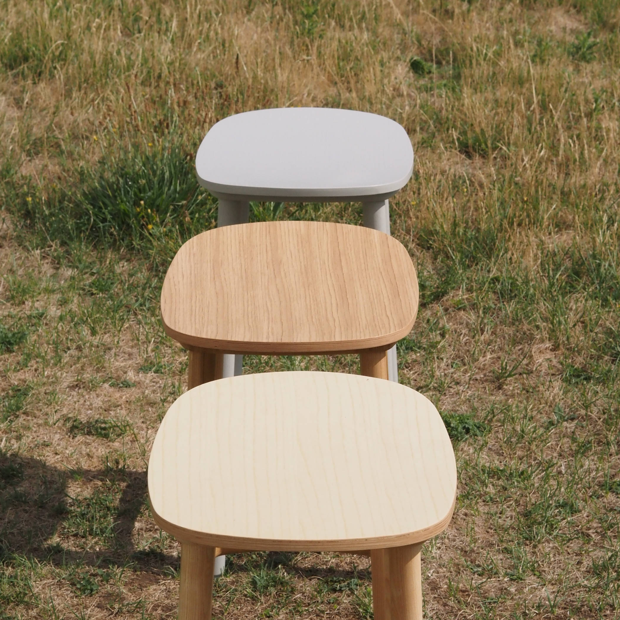 Stool 'Paddle' by Benoit Deneufbourg for Cruso (H. 65 cm)