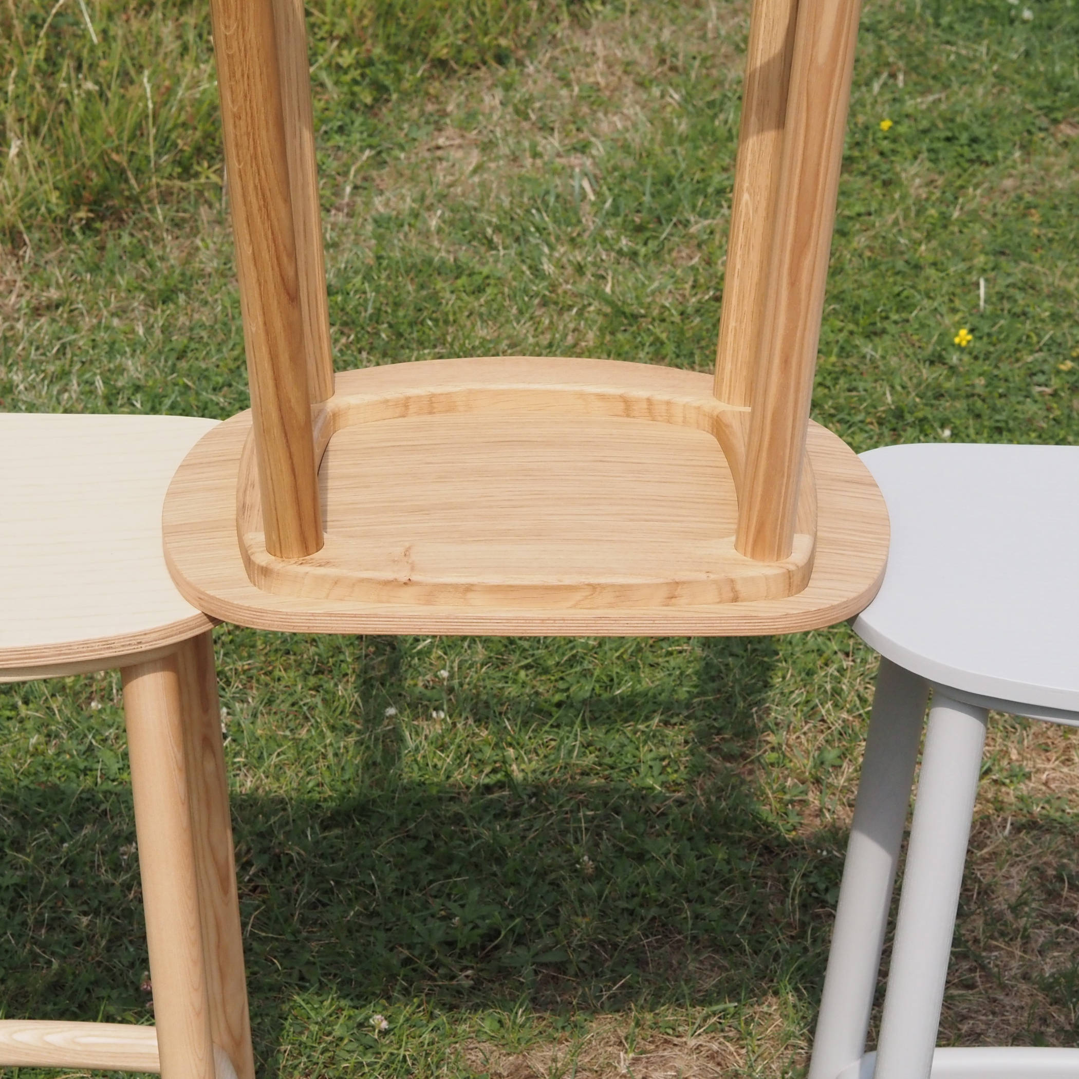 Stool 'Paddle' by Benoit Deneufbourg for Cruso (H. 65 cm)