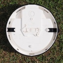 Wall/Ceiling light by Legrand in polycarbonate with porcelain socket (E27) - Black