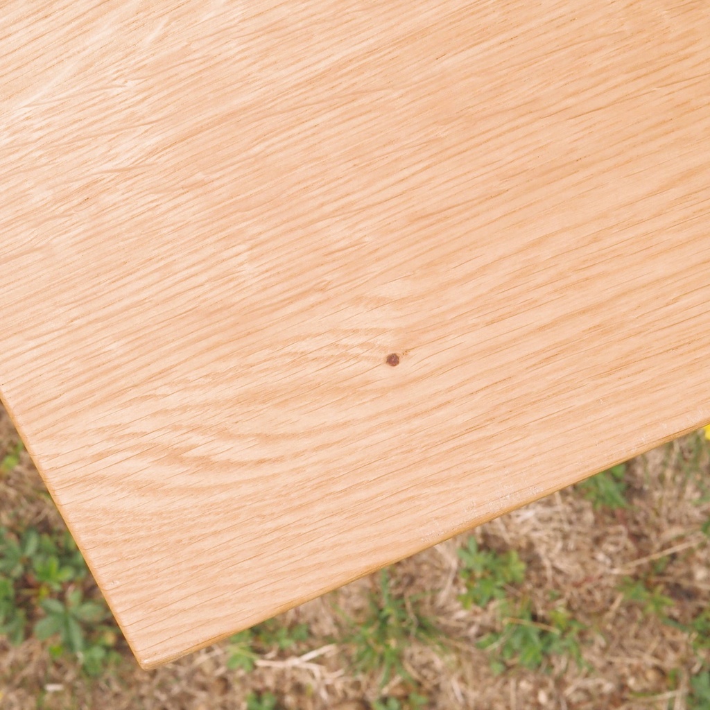 Bench 'June' in solid oak by Jean-François D'Or for Cruso