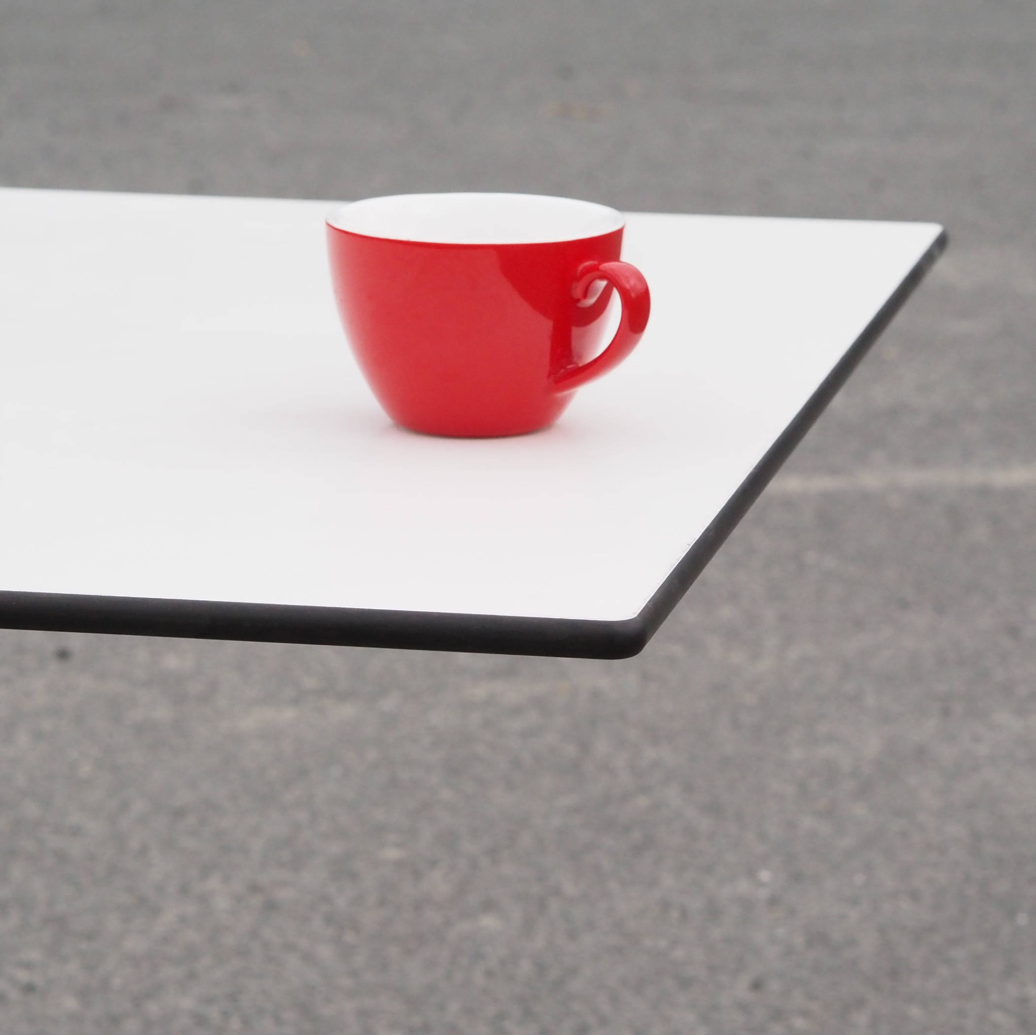 Square table 'Contract' by Charles et Ray Eames for Vitra