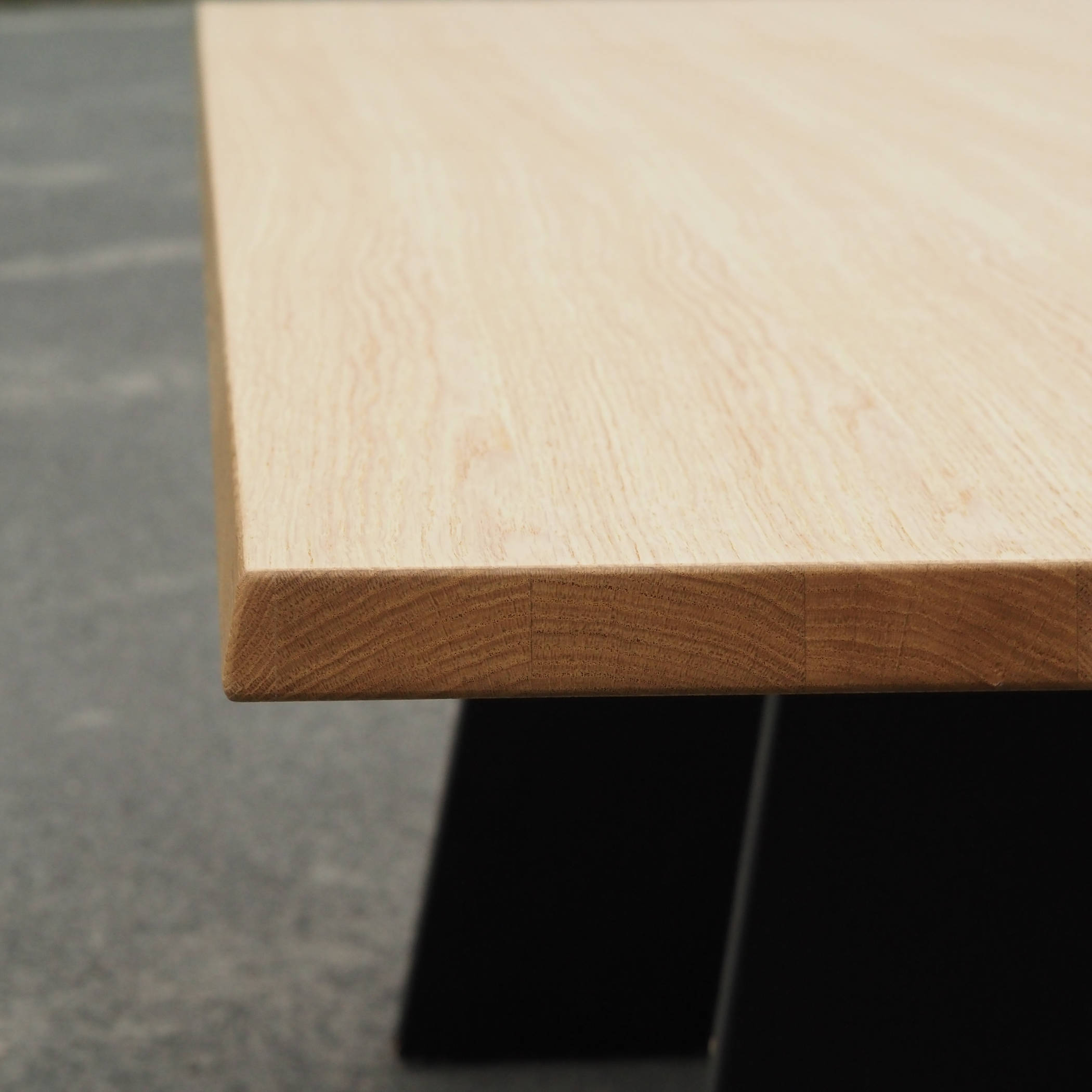 Large dining table 'June' by Jean-François D'Or for Cruso (240 x 90 cm)