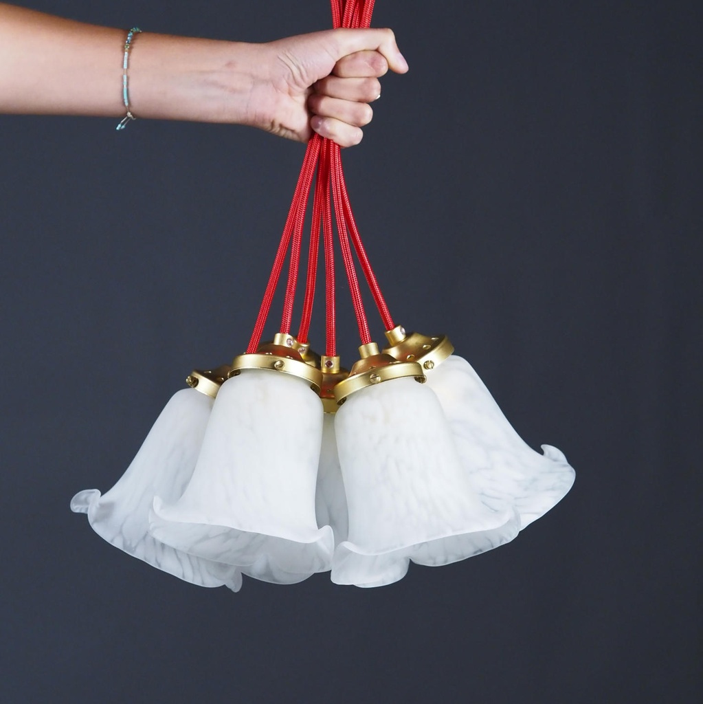 Hanging light 'Emile' bouquet