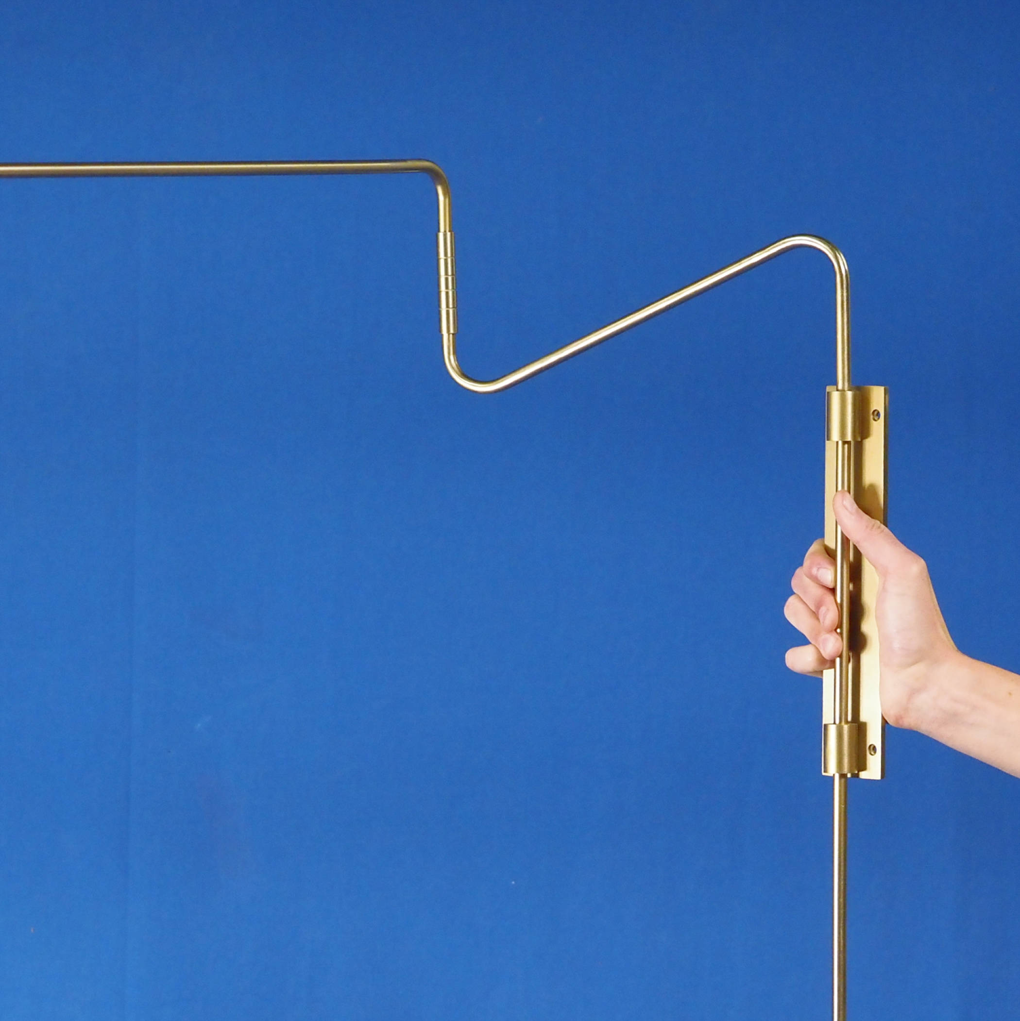 Wall light 'Swing' in brass-plated iron by House Doctor