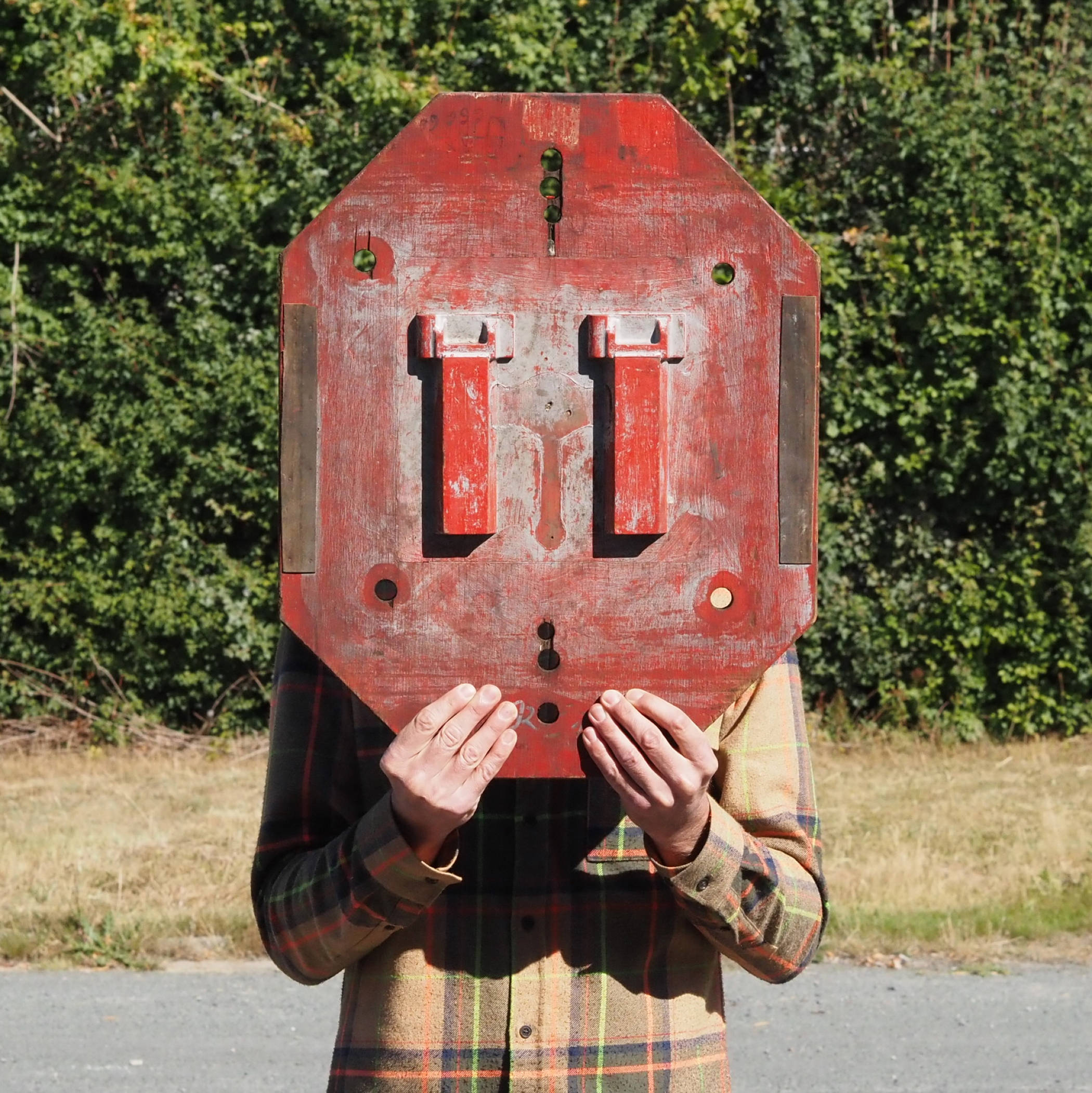 Wooden mould from the Durobor glass factory
