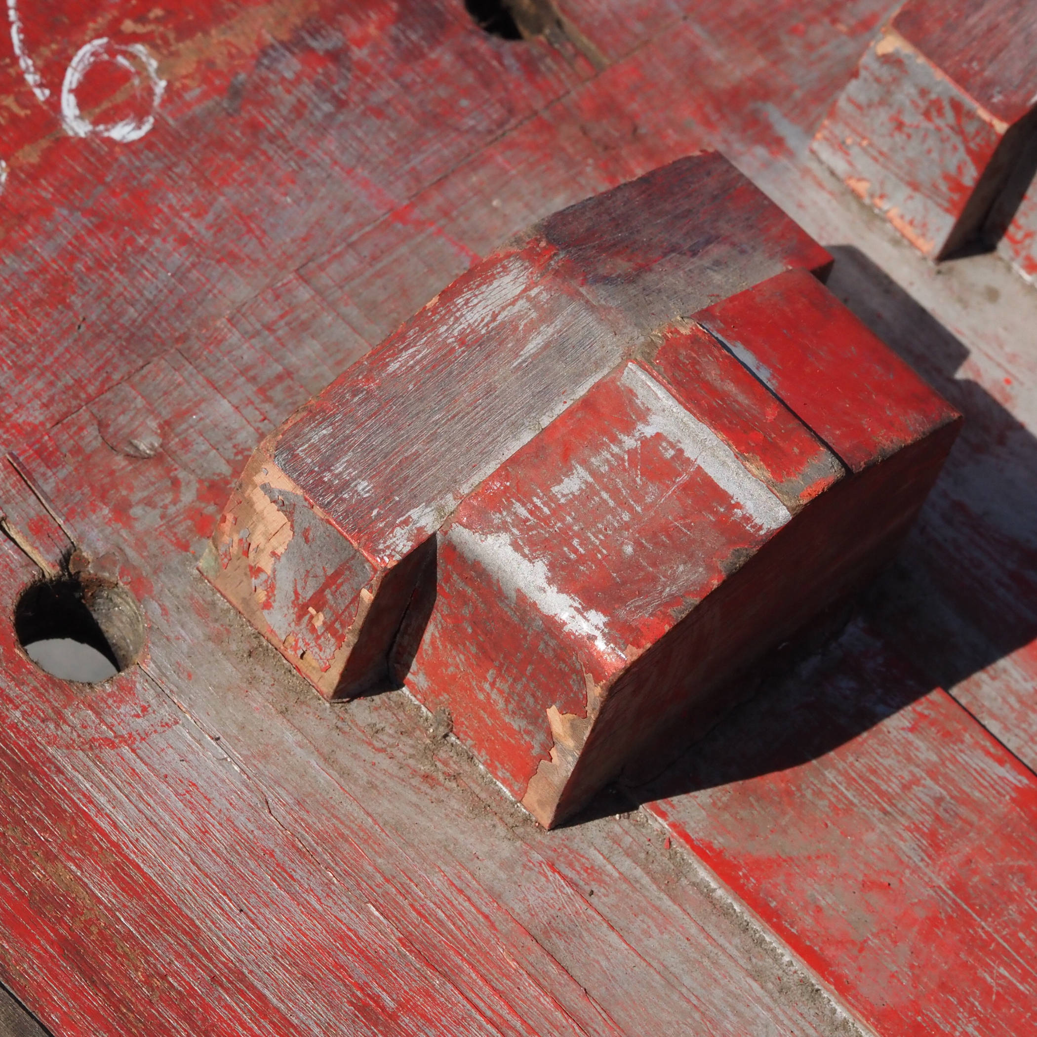 Wooden mould from the Durobor glass factory