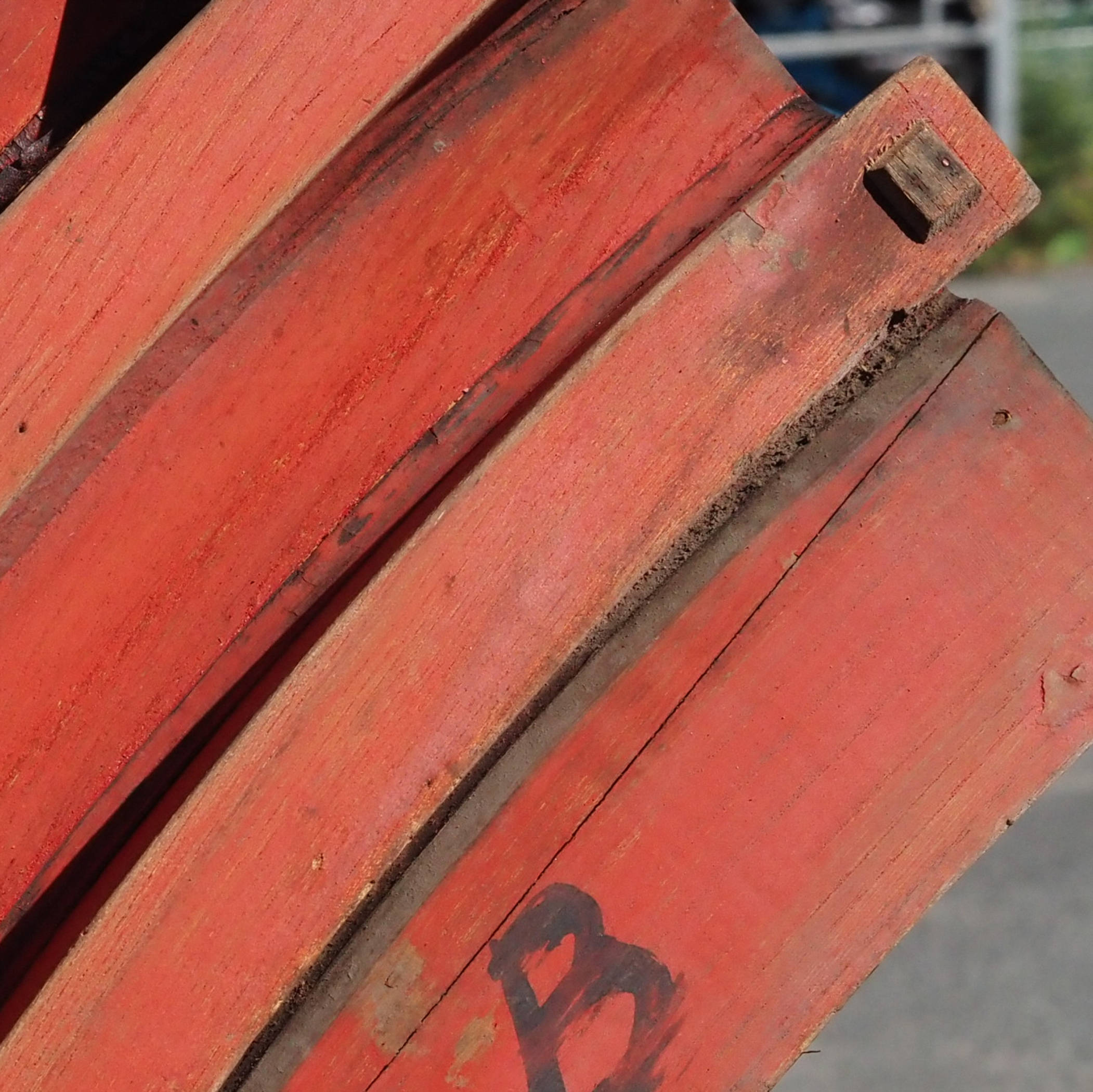 Wooden mould from the Durobor glass factory