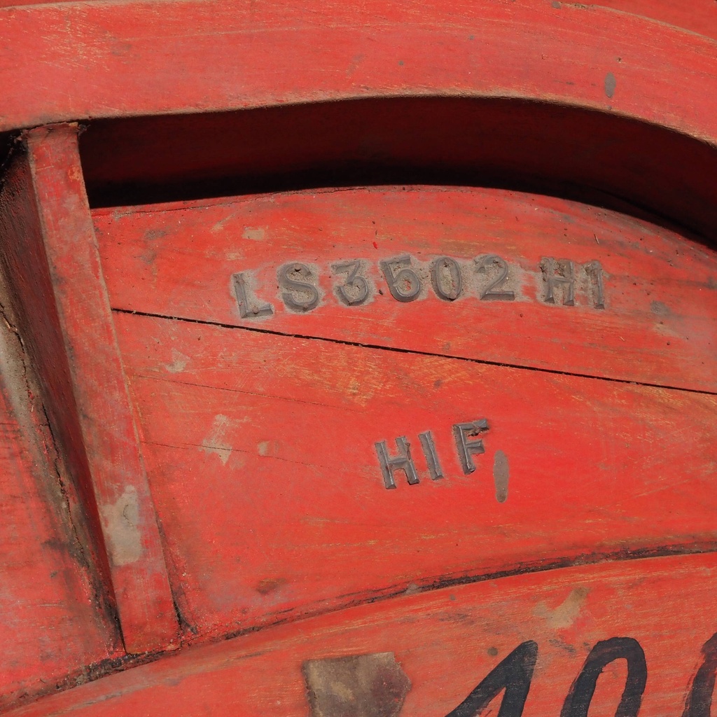 Wooden mould from the Durobor glass factory