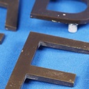 Elevator Signage by Jules Wabbes for Generale de Banque ca.1970