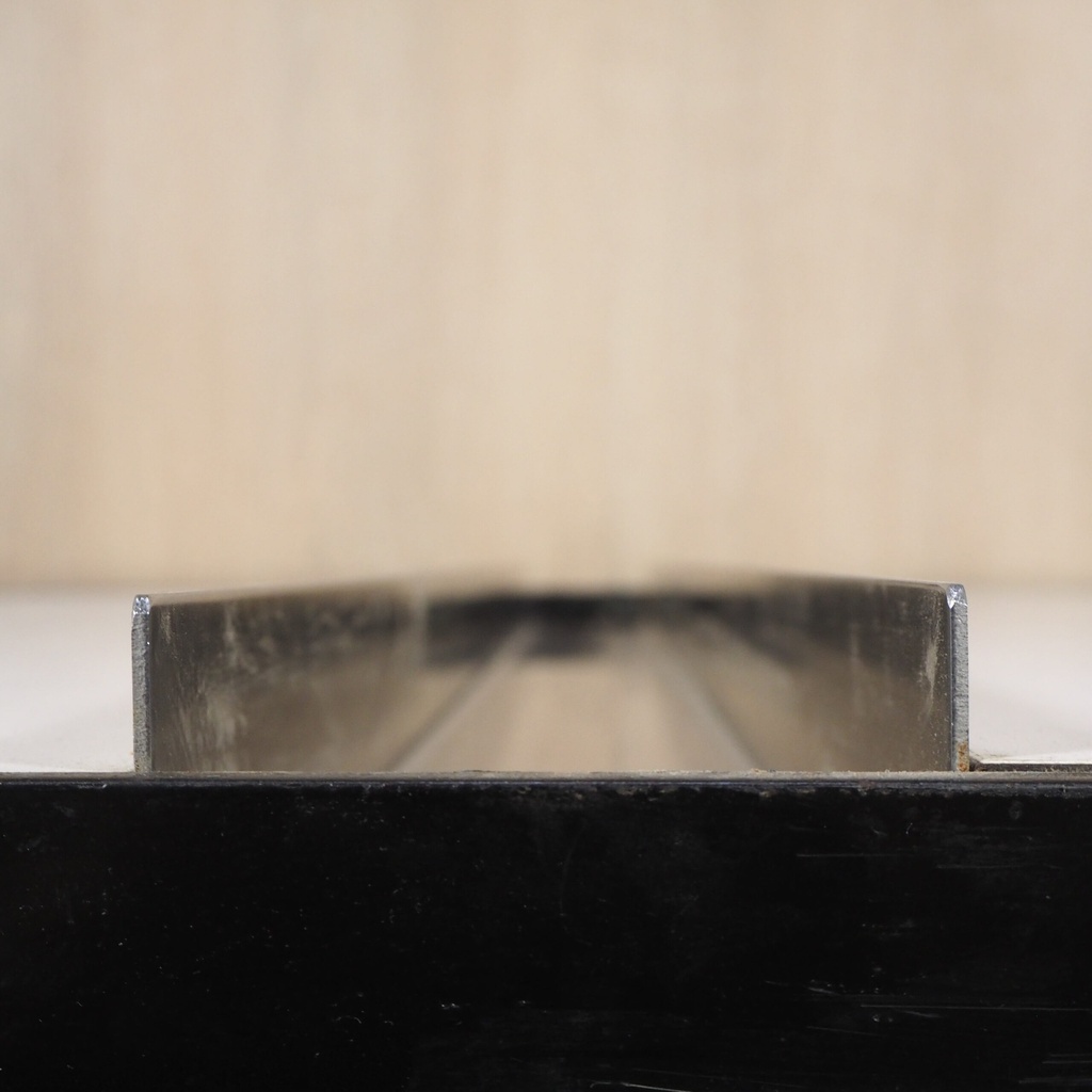 Cafeteria table by Christophe Gevers from the Générale de Banque (L. 120 or 180 cm)