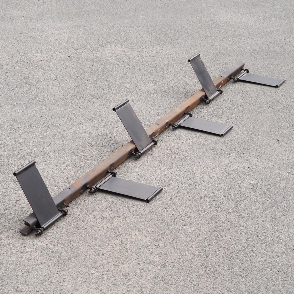 Ceiling structure in steel by Christophe Gevers from the Générale de Banque