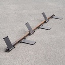 Ceiling structure in steel by Christophe Gevers from the Générale de Banque