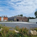 Sawn panel in reclaimed glued laminated timber (L. min 245 x W. 97 cm)