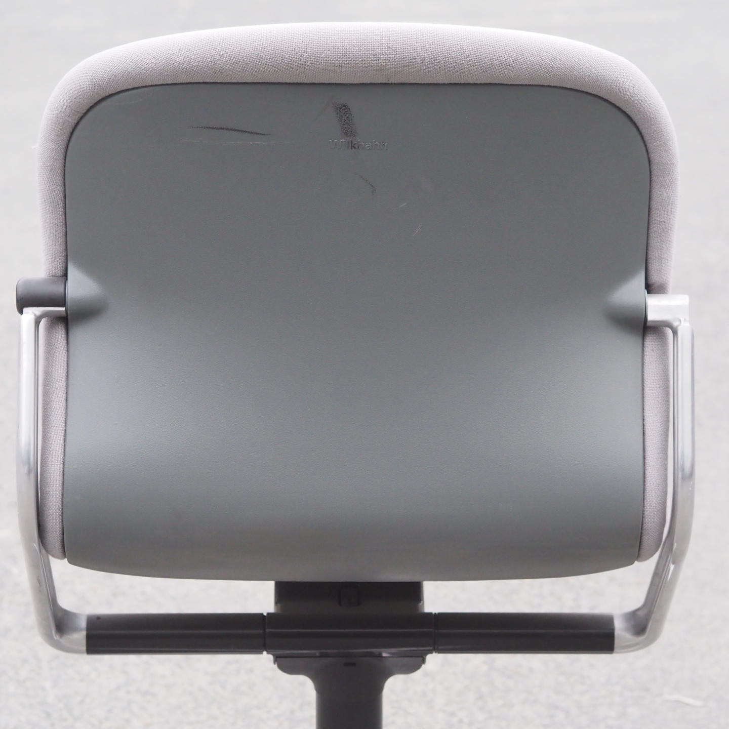 Swivel office chair 'FS 211/8' by Klaus Franck &amp; Werner Sauer for Wilkhahn (ca. 1980) - Grey/Dark grey