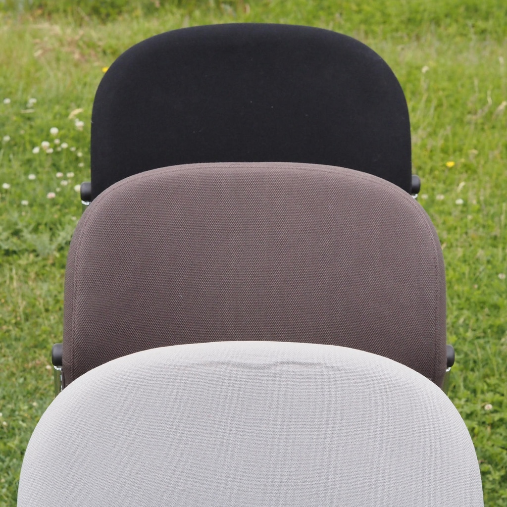 Swivel office chair 'FS 211/8' by Klaus Franck & Werner Sauer for Wilkhahn (ca. 1980) - Grey/Dark grey