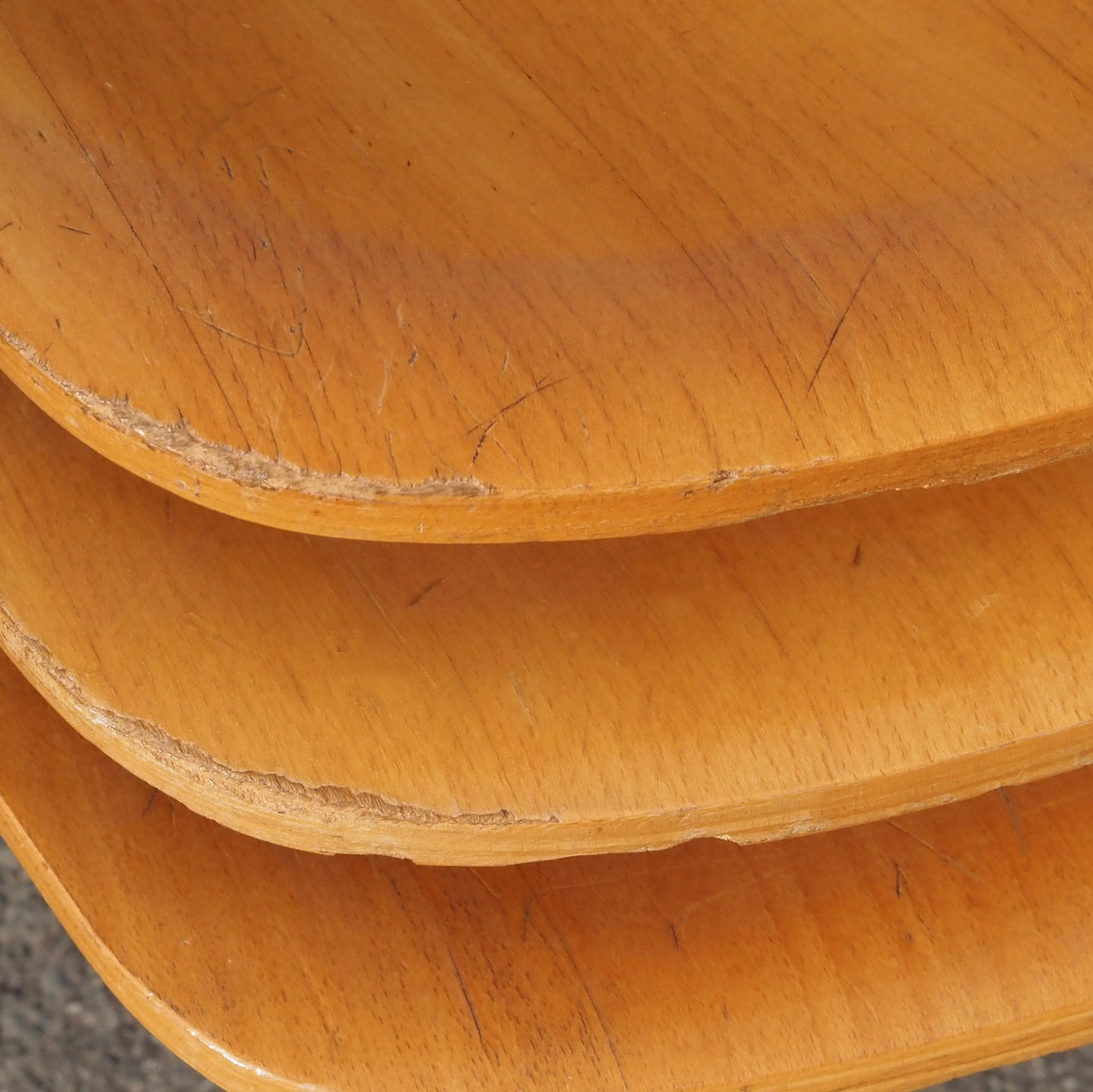 Stackable chair 'DSC 106' by Giancarlo Piretti for Castelli