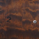 Small door with door handle and signage by Jules Wabbes from the Générale de Banque (59,5 cm x 80 cm)