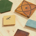 Handmade cement tile by Emery&Cie (20 x 20 cm) - Only available in our physical shop
