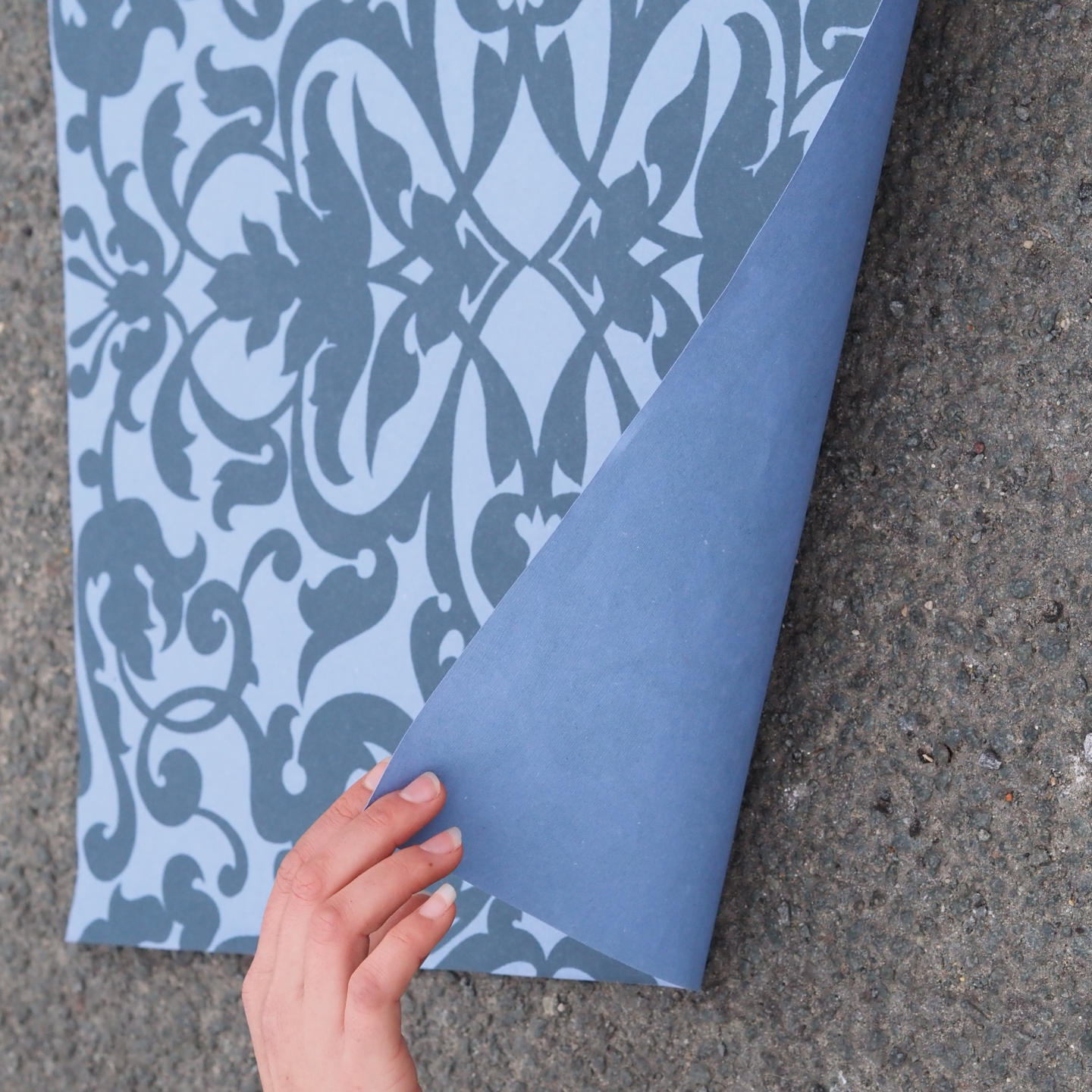 Set of wallpaper 'Orphée' by Emery&amp;Cie (3,38 m²) - Blue