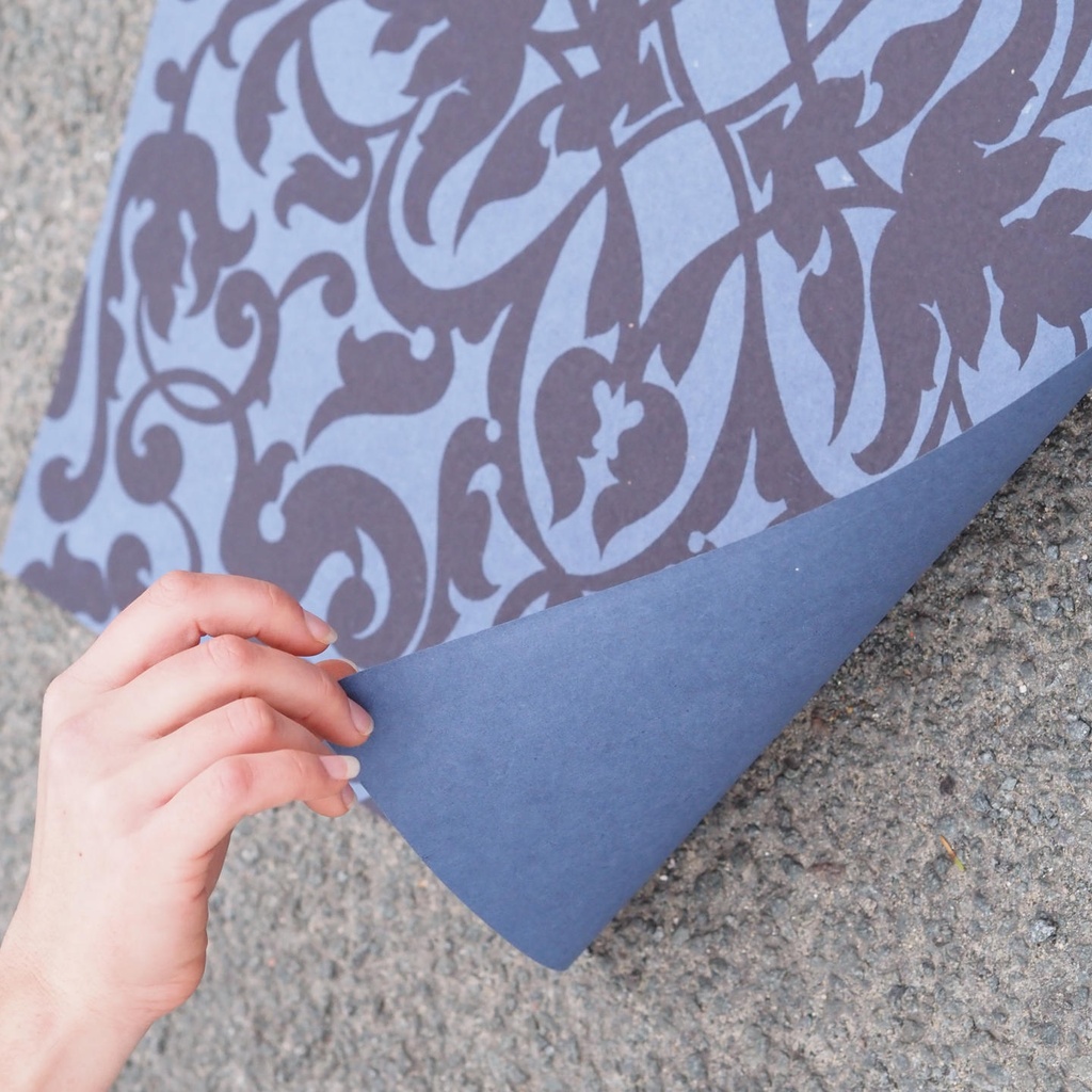 Set of wallpaper 'Orphée' by Emery&Cie (3,38 m²) - Dark blue