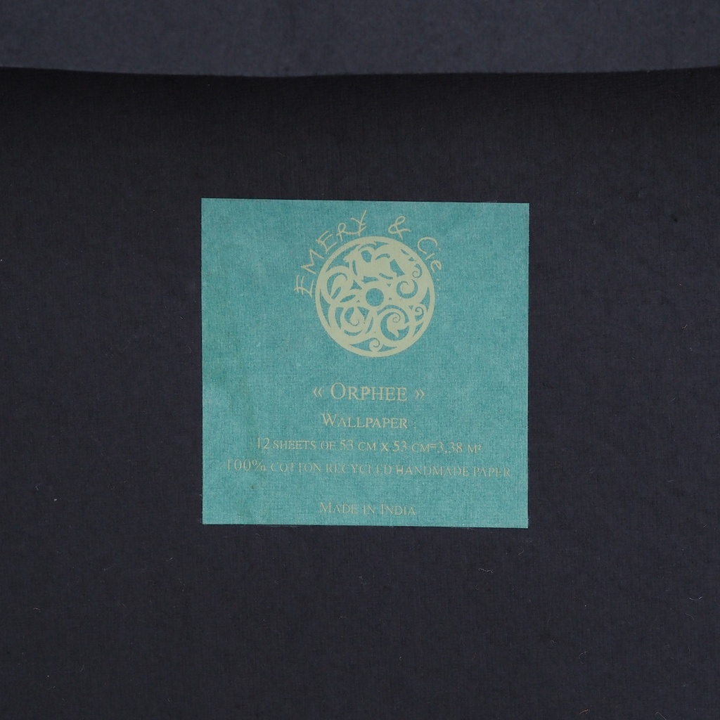 Set of wallpaper 'Orphée' by Emery&Cie (3,38 m²) - Dark green