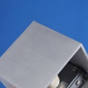 Wall light 'Box III' by Wever & Ducré (IP20) - Brushed