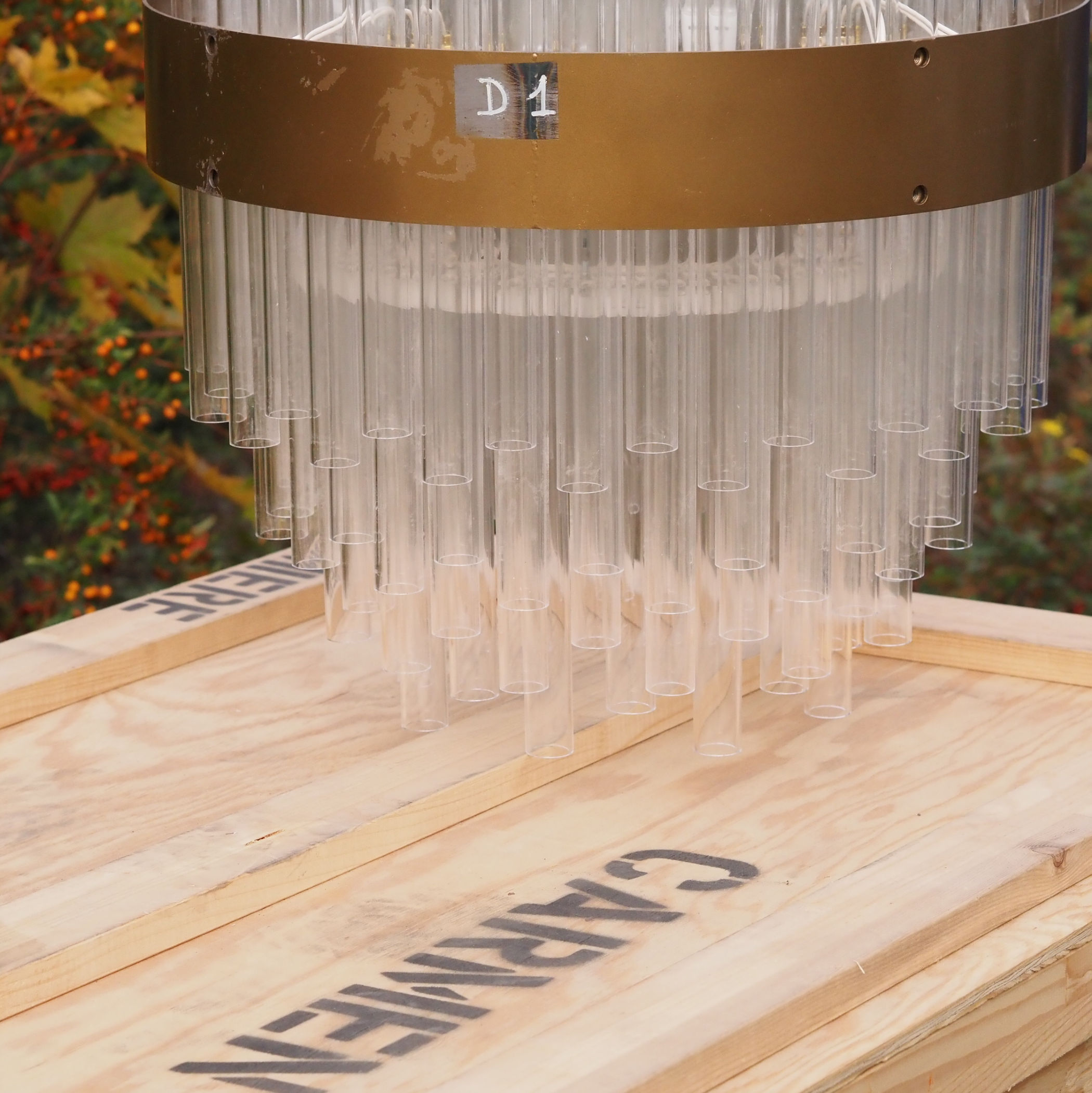 Box of 2 chandeliers 'Carmen' from La Monnaie/De Munt