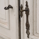 Double door in painted solid wood (H. 293,5 cm x W. 142 cm) - Right