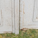 Double door in painted solid wood (H. 295,5 cm x W. 142 cm) - Right