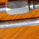 Quick link in zinc-plated steel