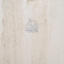 Double pedestal bathroom sink in grey ceramic by de Sphix