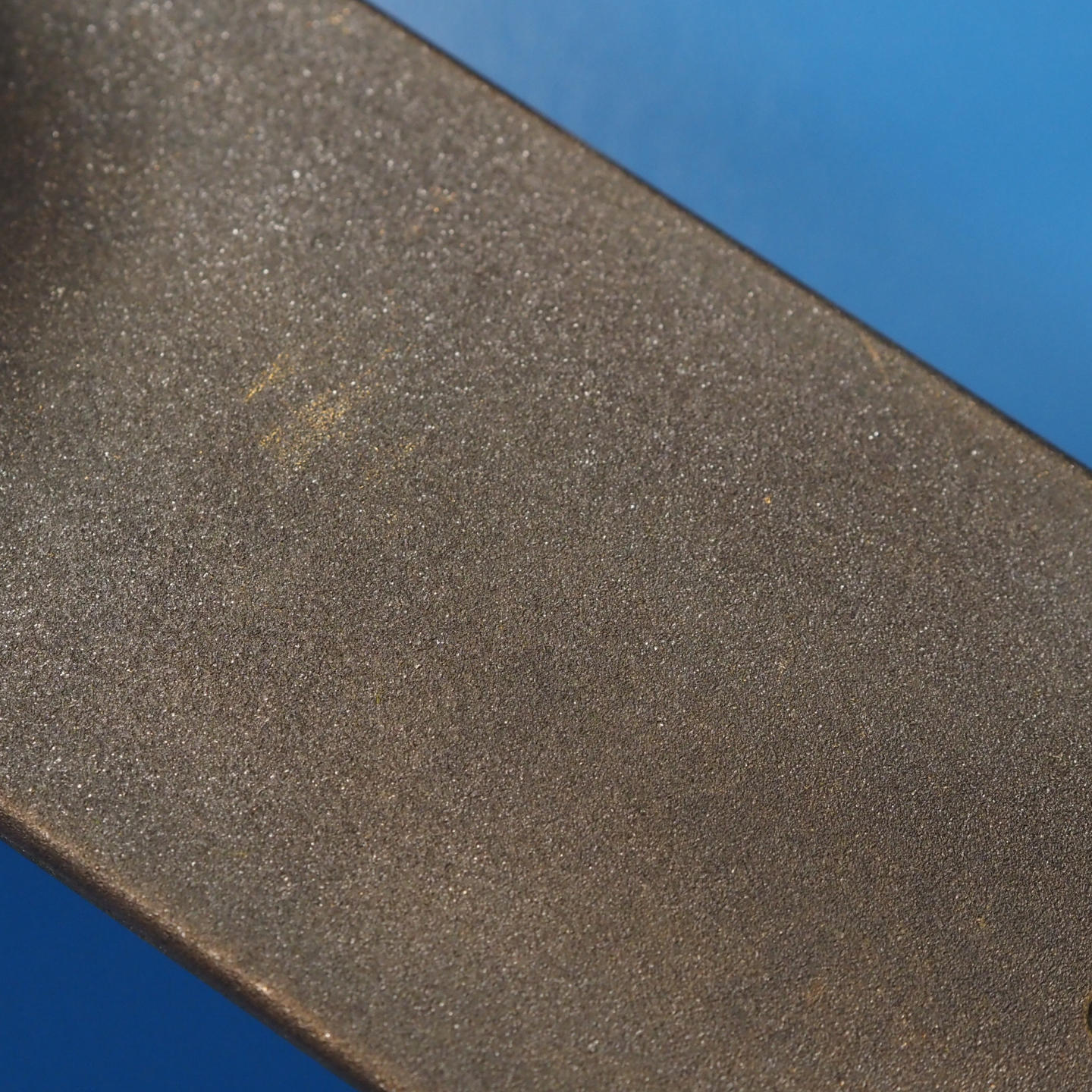 Double door handle in sand-cast bronze by Jules Wabbes from the Générale de Banque - Swivel (Right/Left)