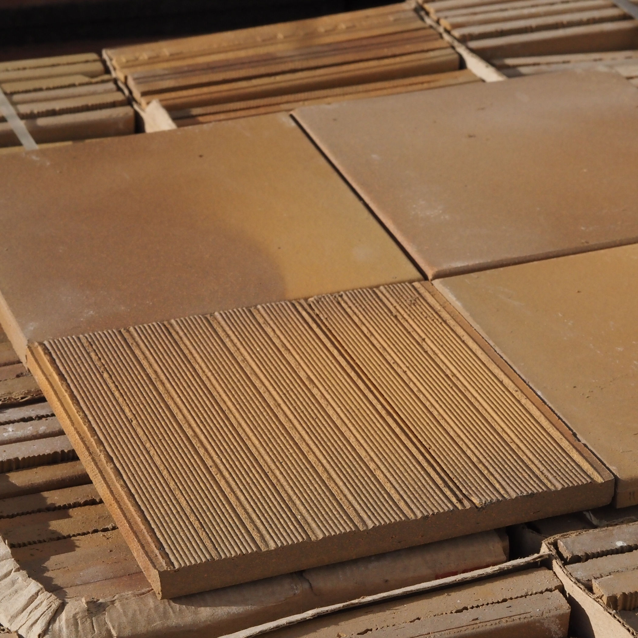 Terracotta floor tiles by Koramic (19,5 x 19,5 cm) - Sold per m2