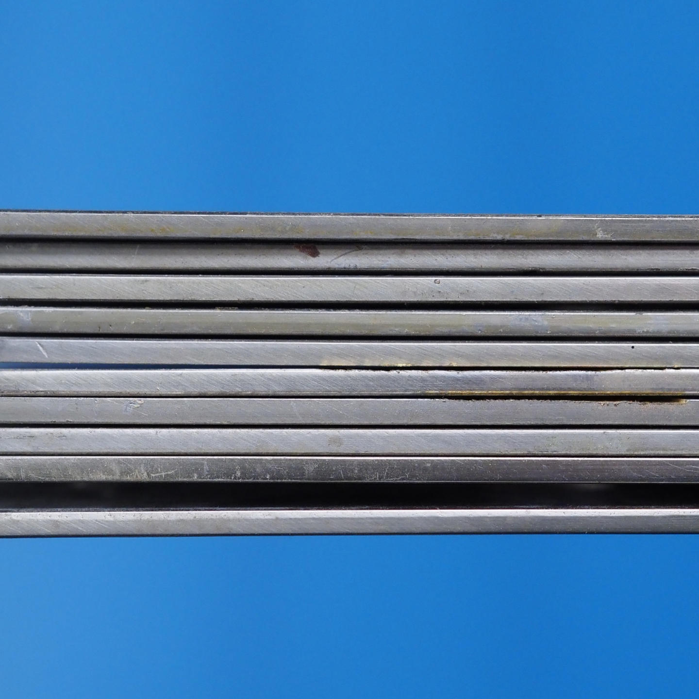 Single handle plate in chrome-plated brass from the Générale de Banque (Left)