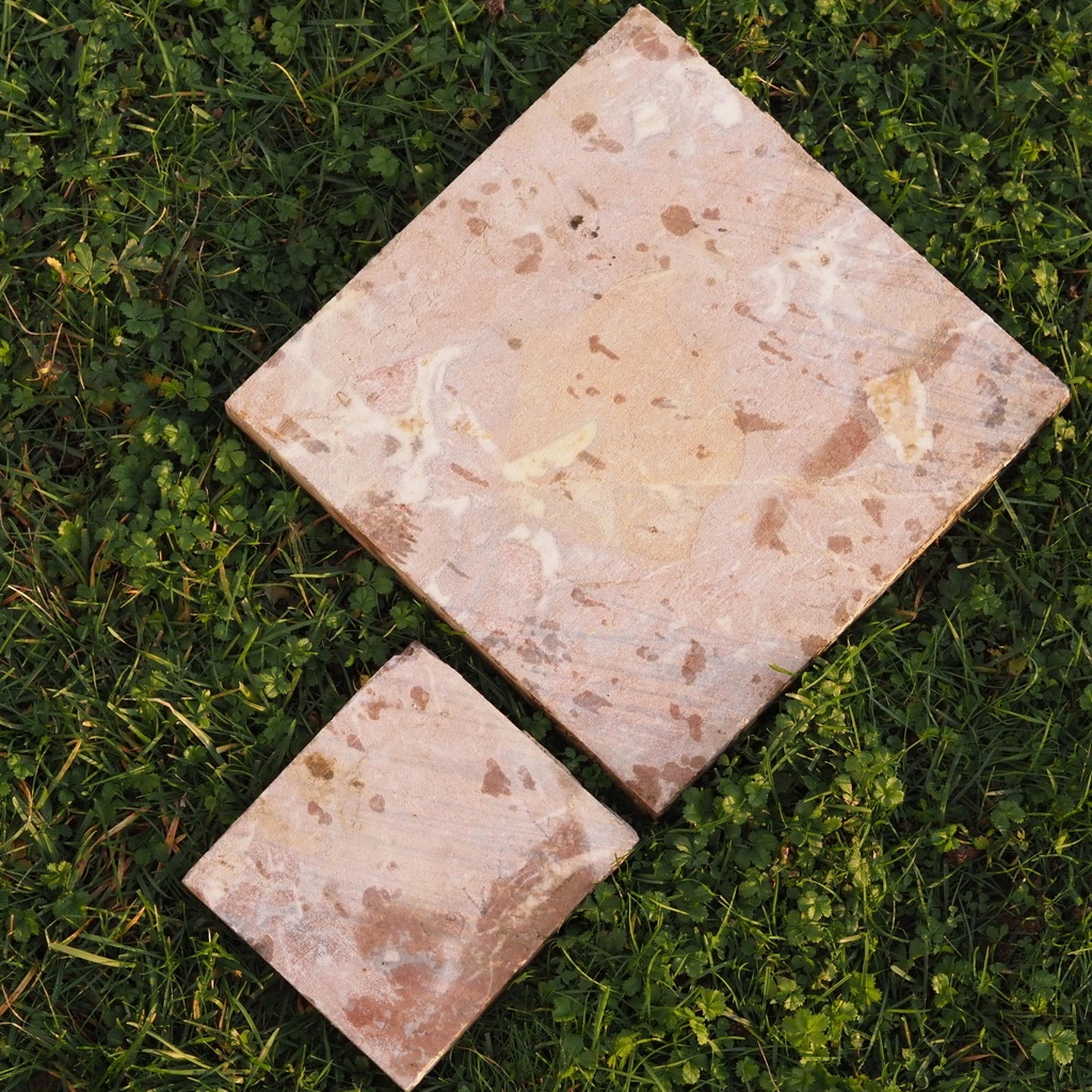 Marble slabs 'Rouge Royal Clair' - Only available in our physical shop