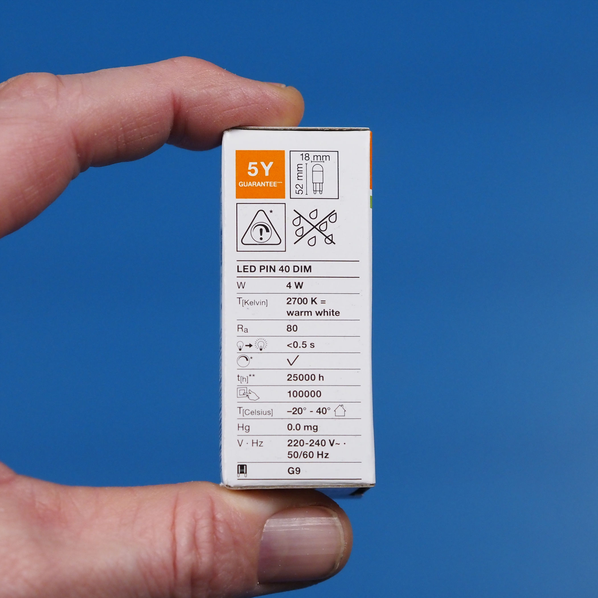 Bulb 'Led Pin 40' by Ledvance