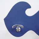 Coat hook 'Waves' in particleboard with 3 hooks