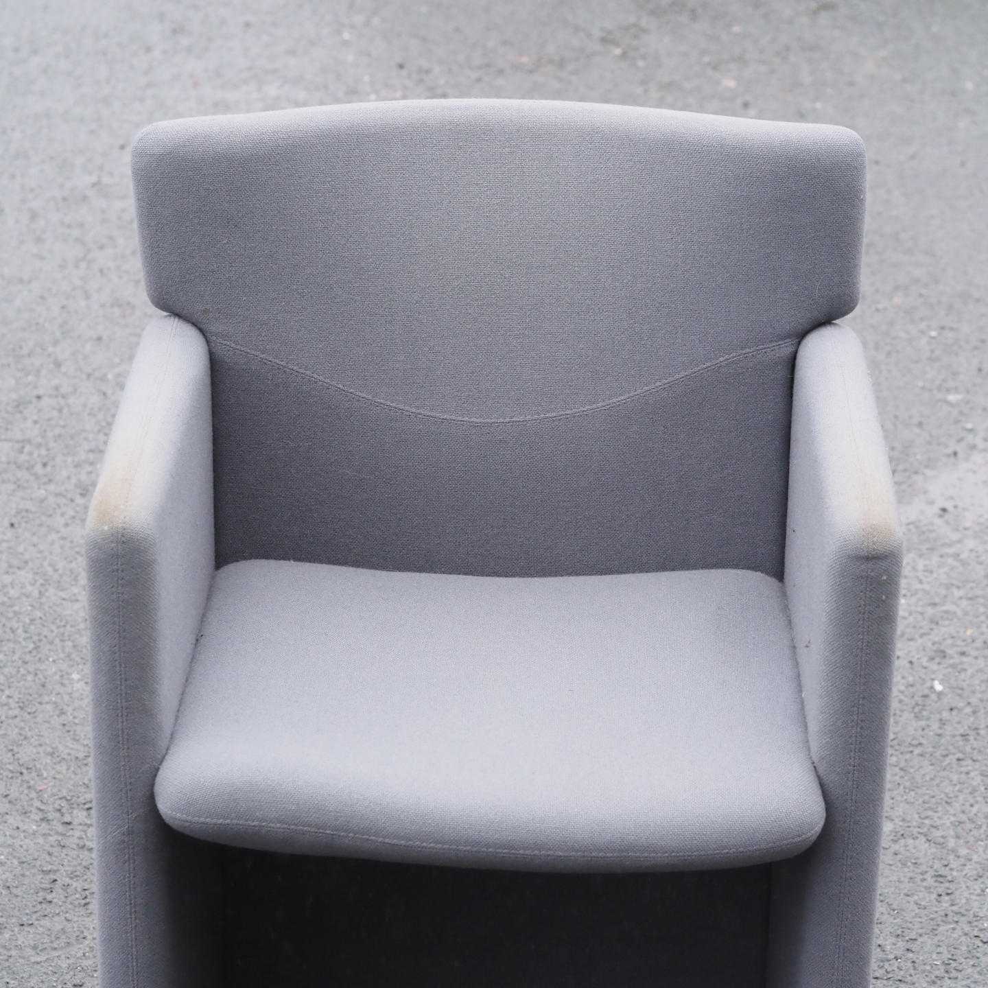 Armchair by Tecno - Grey