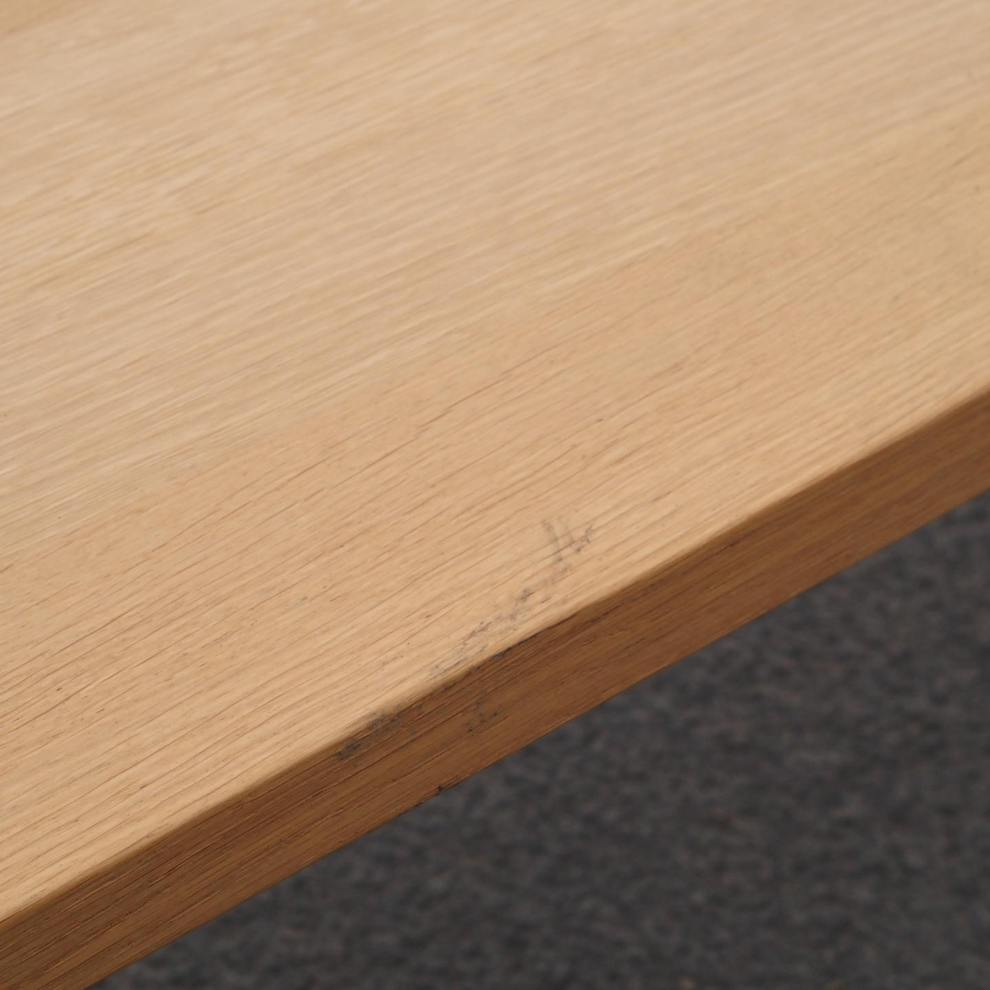 Bench 'June' in solid oak by Jean-François D'Or for Cruso - White/oak