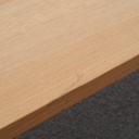 Bench 'June' in solid oak by Jean-François D'Or for Cruso - White/oak