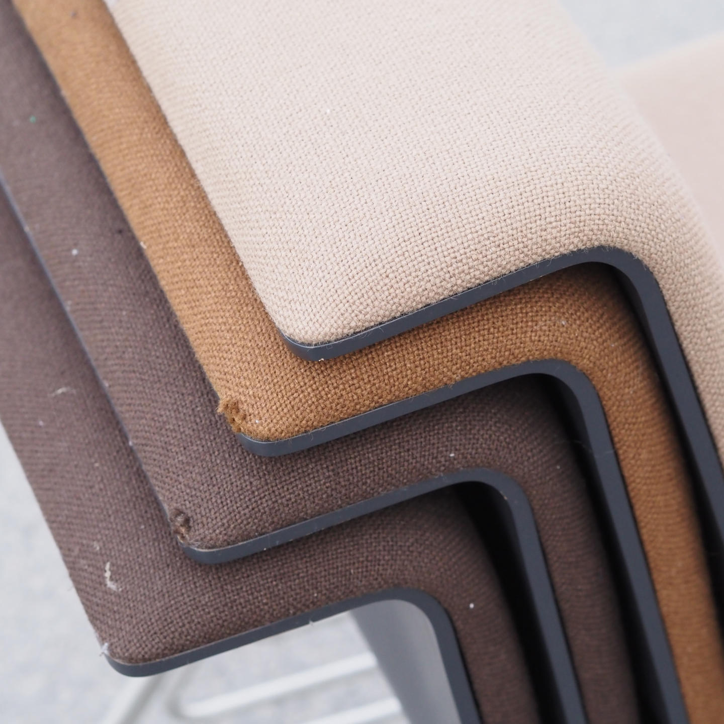 Stackable chair 'Tab' by Alain Berteau for Bulo (various colors)