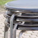 Stool 'Trio' by Robert de le Roi for Kusch+Co