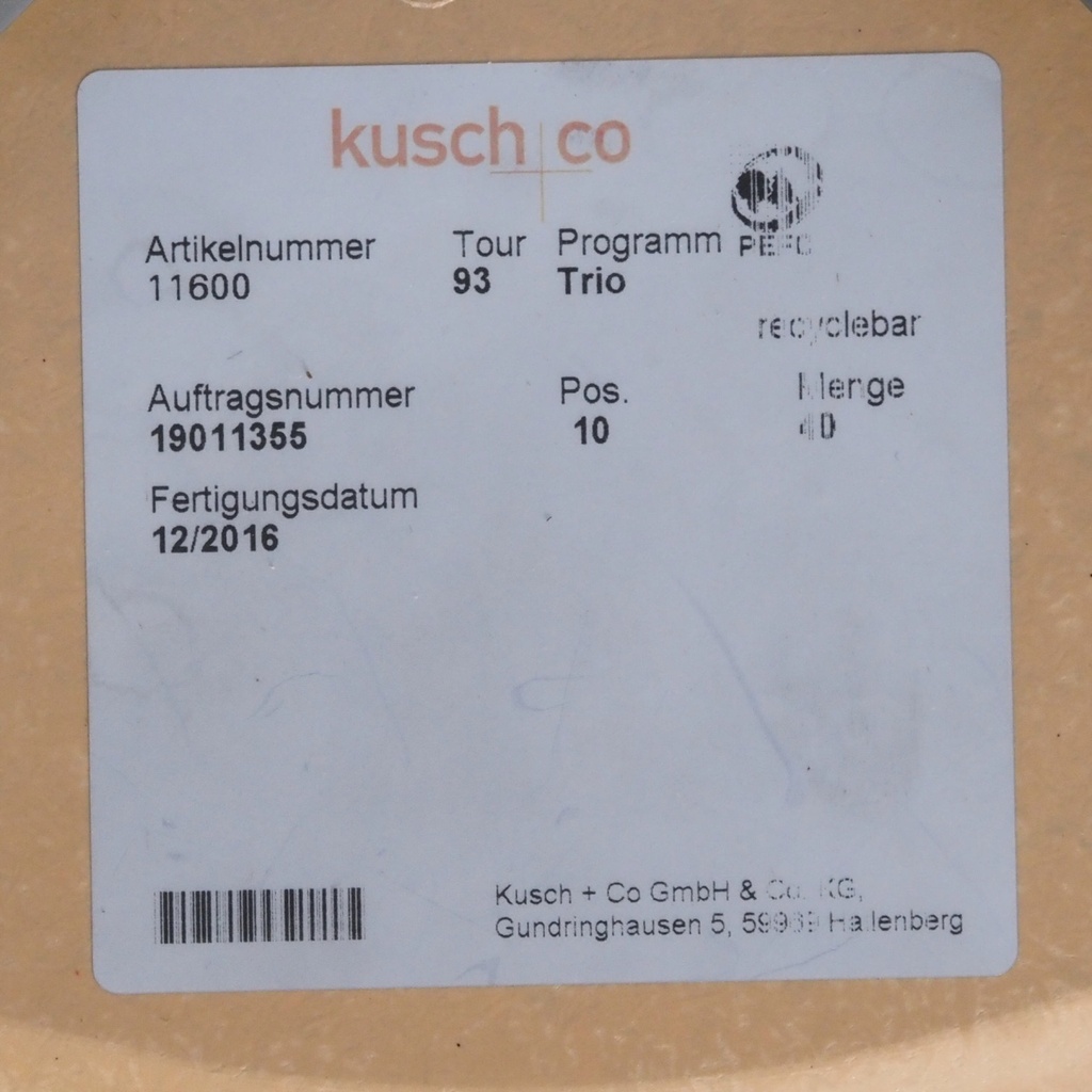 Stool 'Trio' by Robert de le Roi for Kusch+Co