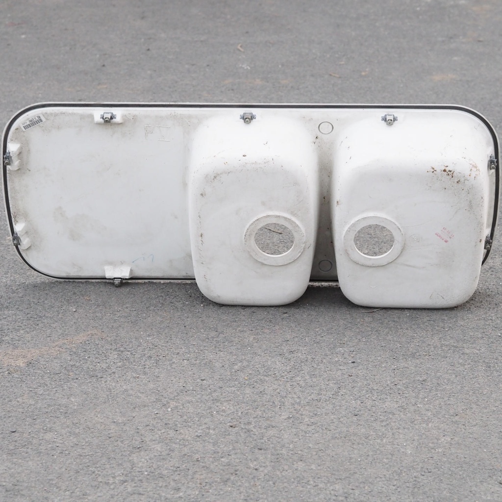 Double recessed sink with side drainboard by Blanco