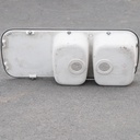 Double recessed sink with side drainboard by Blanco