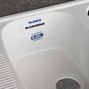 Double recessed sink with side drainboard by Blanco