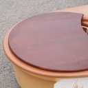 Double recessed sink in glazed porcelain by Villeroy & Boch