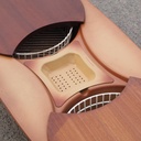 Double recessed sink in glazed porcelain by Villeroy & Boch