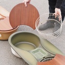 Double recessed sink in glazed porcelain by Villeroy & Boch