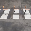 Stackable school chair in pagwood by Fpf Flötotto (Pagholz)